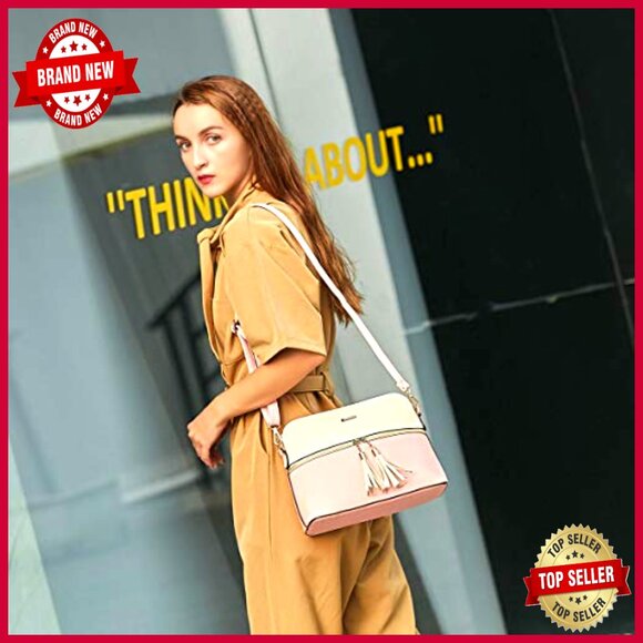 Synthetic Leather Tote Set with Crossbody Bag, Wallet, and Cosmetic Case - Picture 3 of 7